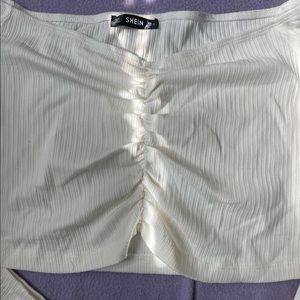 Juniors Shein scrunch crop top